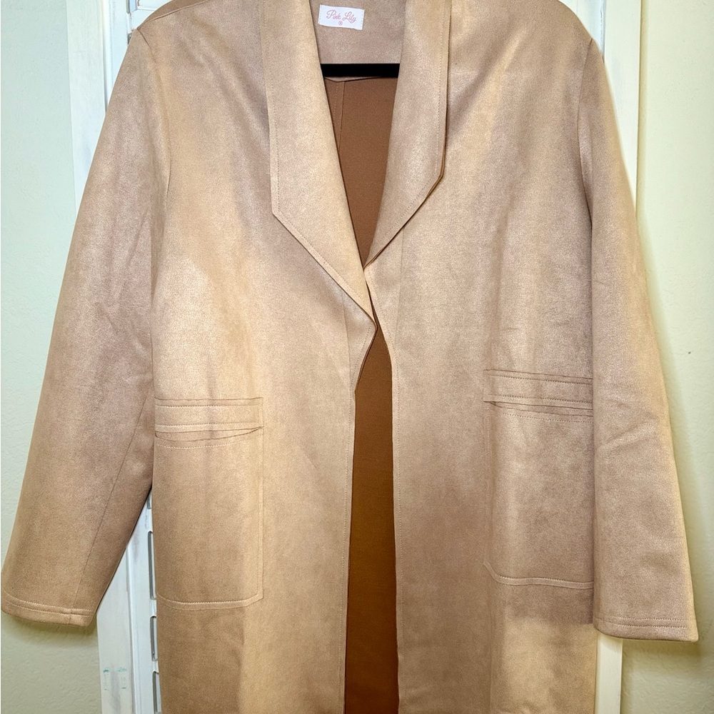 Pink Lily Classic Lightweight Coat